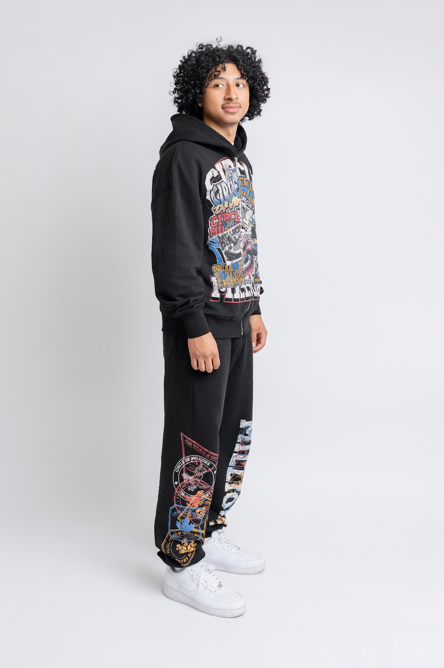 Passport Stamps Sweat Pants